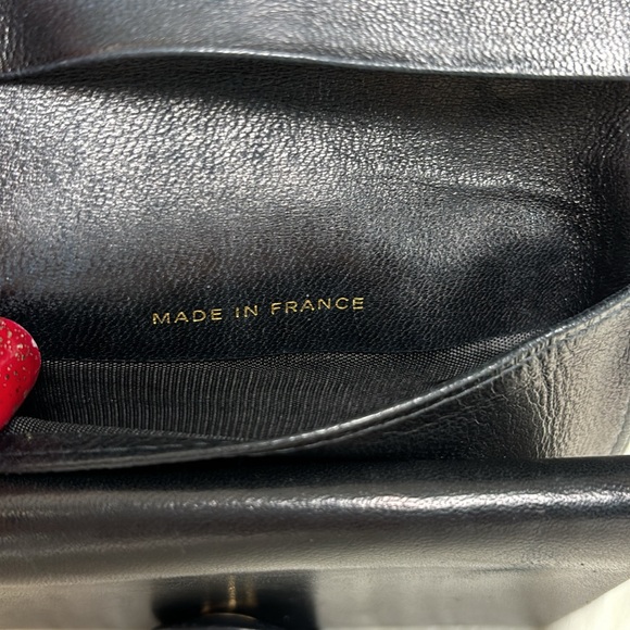 💃Authentic CHANEL Vintage Caviar Skin CC Logo Bifold Wallet Purse Black Box - Picture 12 of 14